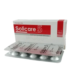 Solicare 5 mg Tablet-7's strip