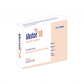 Vastor 10 mg Tablet-10's Strip