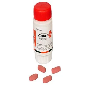 Calbon Plus Tablet-30's Pot