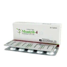 Montril 4 mg Tablet-10's Strip