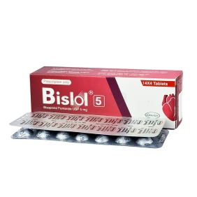 Bislol 5 mg Tablet-14's Strip