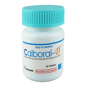 Calboral-D Tablet-30's pot