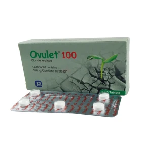 Ovulet 100 mg = 5's pack