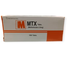 MTX 2.5 mg Tablet-10's Strip