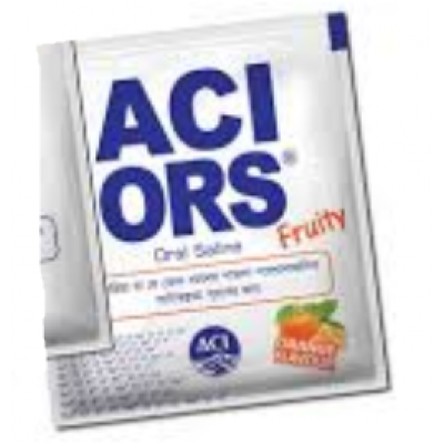 ACI ORS Fruity Oral Powder-20's pack