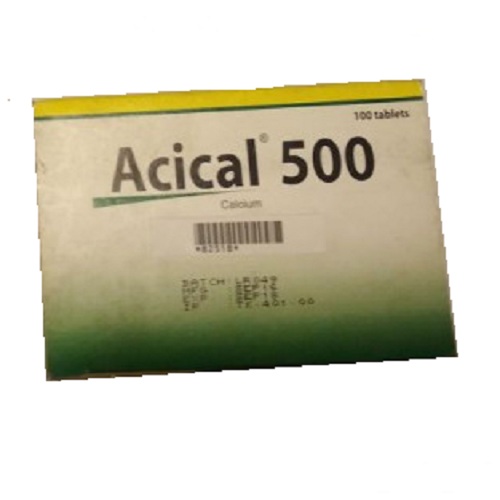 Acical 500 mg Tablet-10's Strip