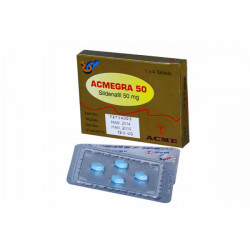 Acmegra 50 mg Tablet-4's pack