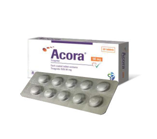 Acora 90 mg Tablet-10's strip