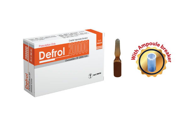 Defrol 200000 mg IM/Oral Injection