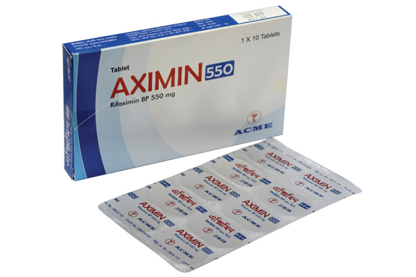 Aximin 550 mg Tablet-10's Pack