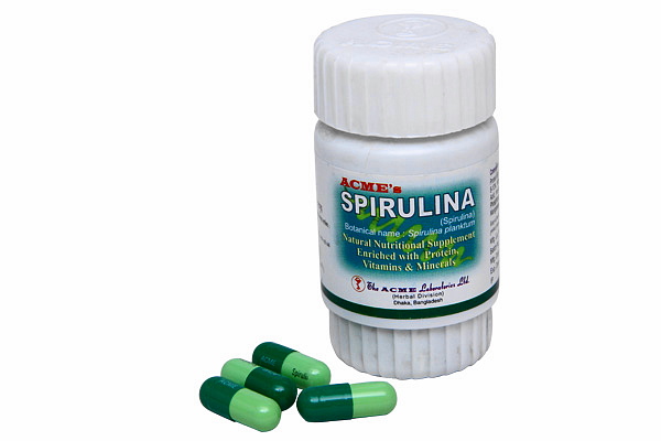 Acme's Spirulina 450 mg Capsule-30's pack