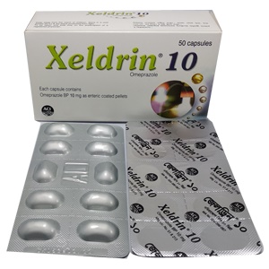 Xeldrin 10 mg Capsule-10's Strip