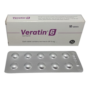 Veratin 6 mg Tablet-10's pack