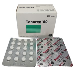 Tenoren 50 mg Tablet-20's Strip