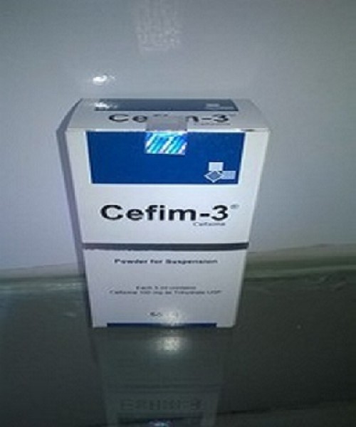 Cefim-3 Powder For Suspension-30 ml