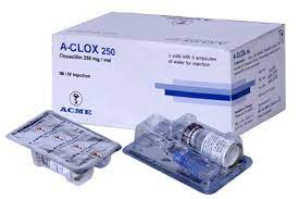 A-Clox 250 mg/vial injection-5's Pack