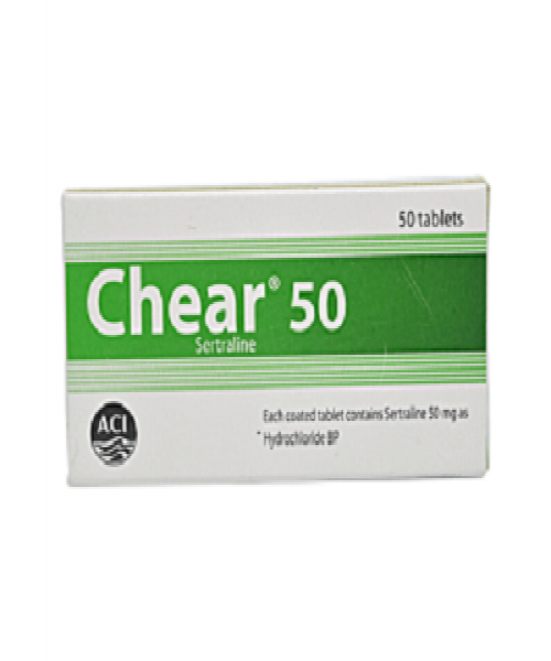 Chear 50 mg tablet-10's strip