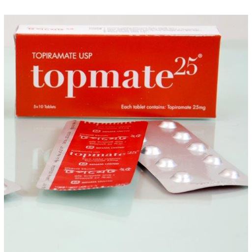 Topmate 25 mg Tablet-10?s Strip