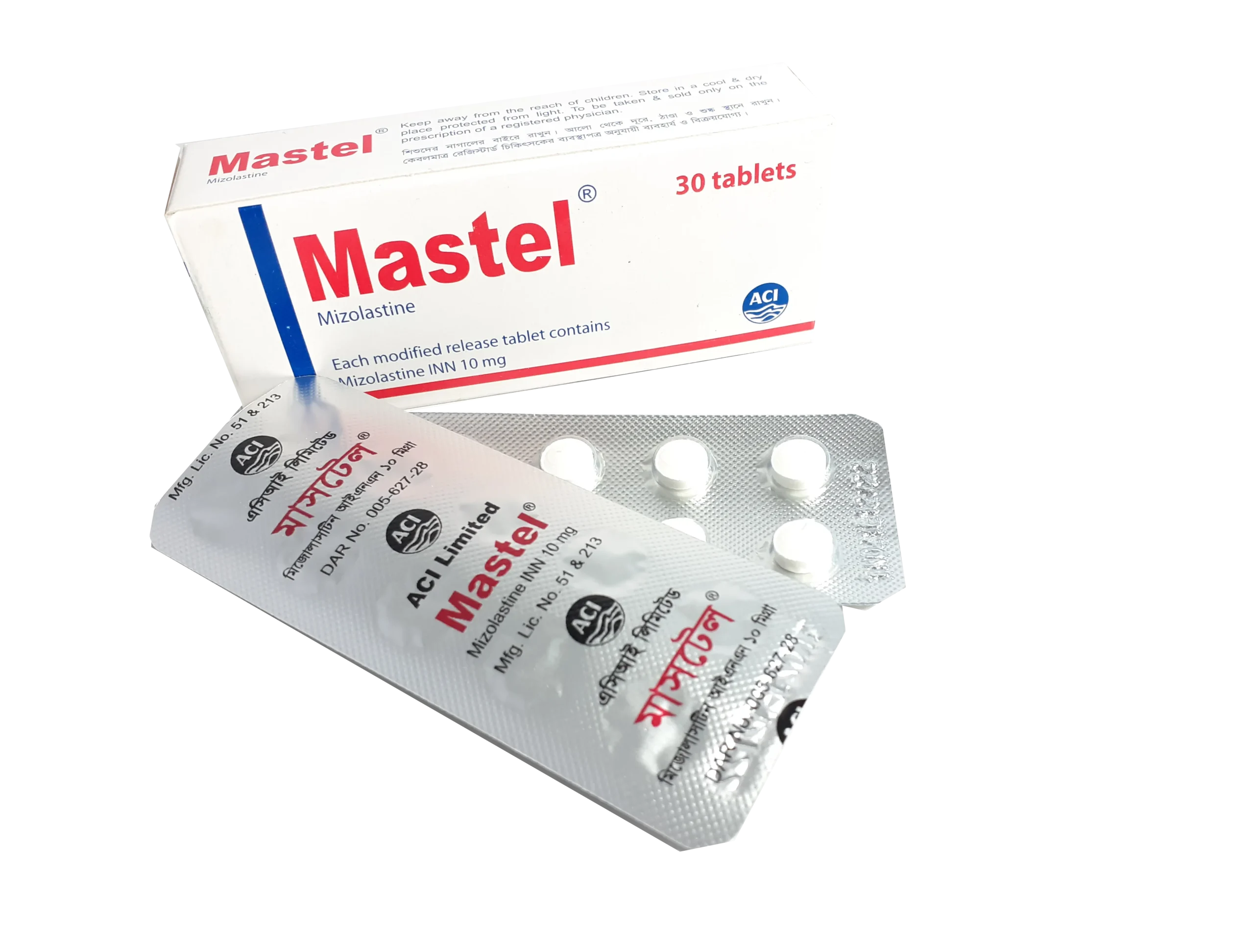 Mastel 10 mg Tablet-10's strip