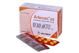 A Fenac 25 mg Tablet-100's Pack