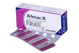 A Fenac K 50 mg Tablet-10's strip