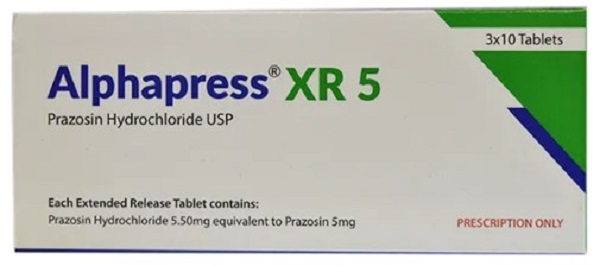 Alphapress XR 5 mg Tablet-10 pcs