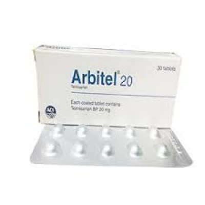 Arbitel 20 mg Tablet-10's strip