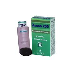 Ascon Inhaler 250 mcg/Puff-200 Metered Doses