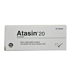 Atasin 20 mg Tablet-10's Strip