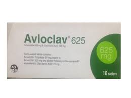 Avloclav 625 mg Tablet-6's Strip