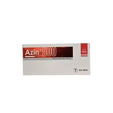 Azin 500 mg Tablet-6's Strip