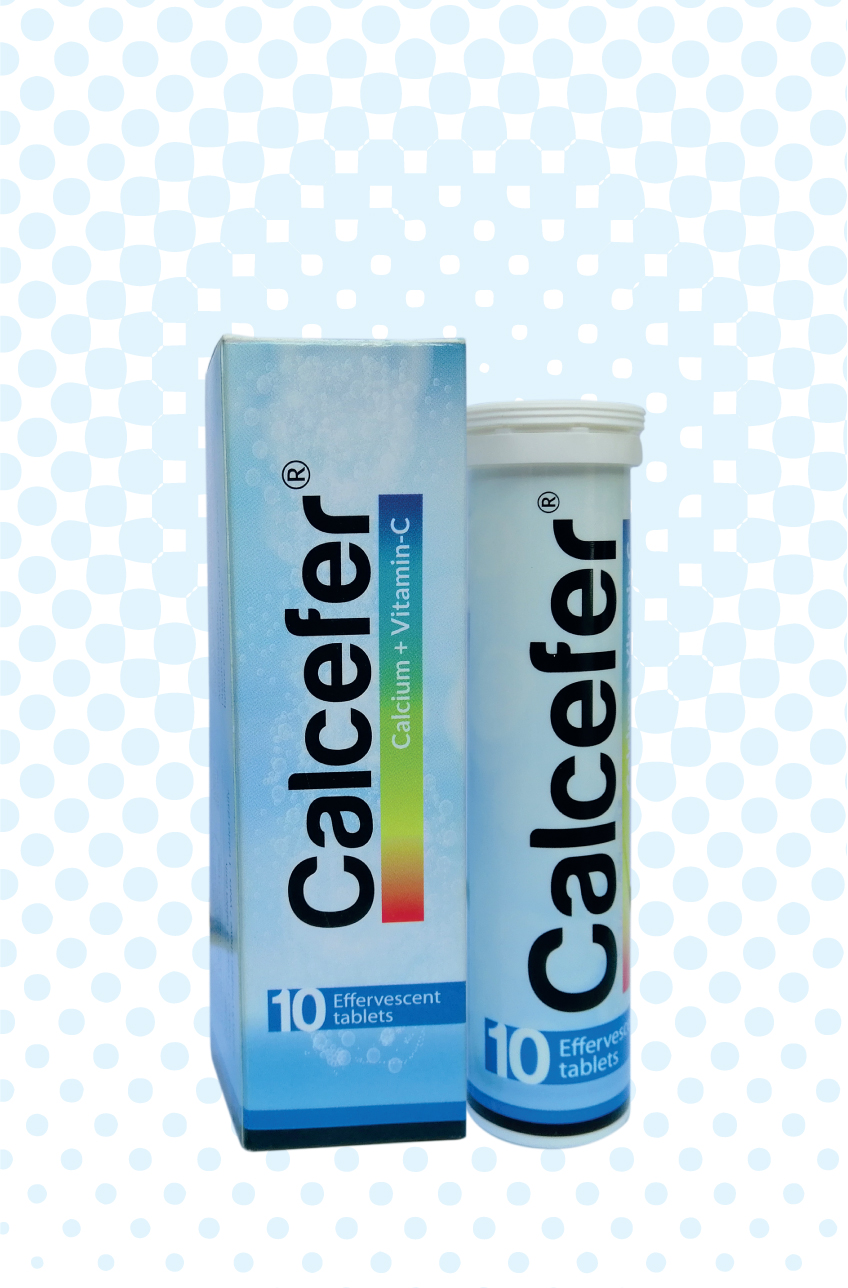 Calcefer Effervescent Tablet -10's pack