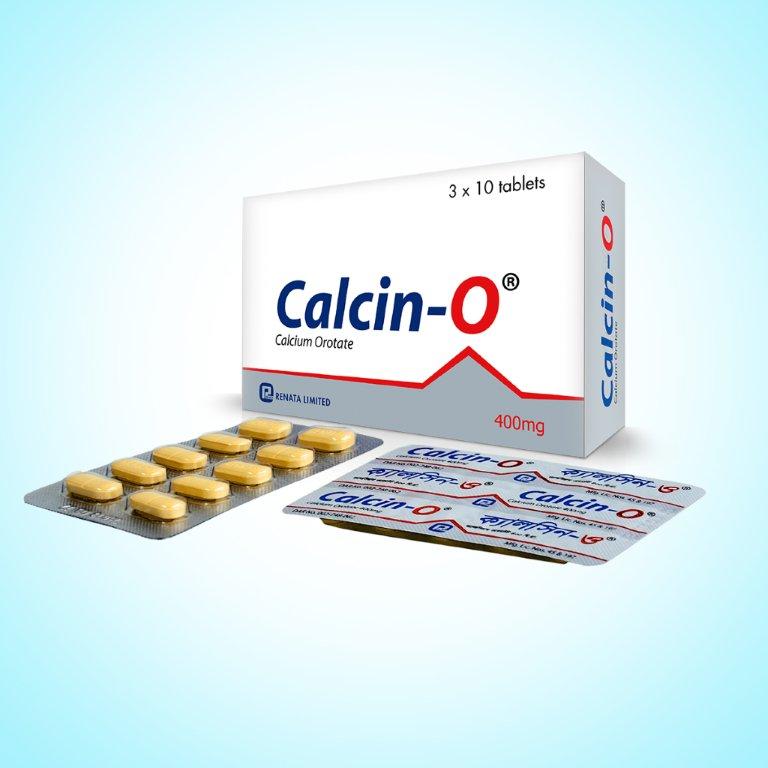 Calcin-O 400 mg Tablet-10'Strip