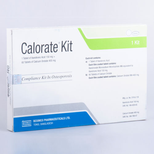 Calorate Kit Tablet-61's Pack
