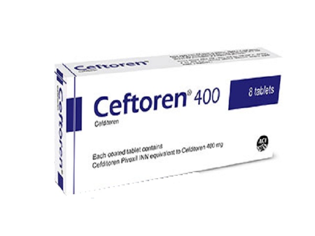 Ceftoren 400 mg Tablet-4's strip