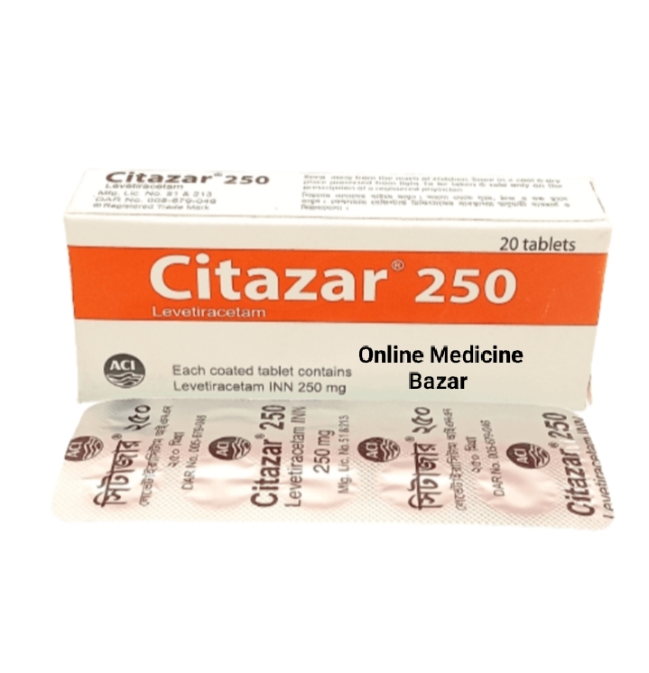 Citazar 250 mg Tablet-10's strip