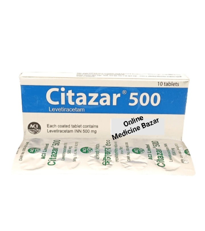 Citazar 500 mg Tablet-10's Strip