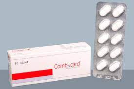 Combicard 50 mg Tablet-10's strip