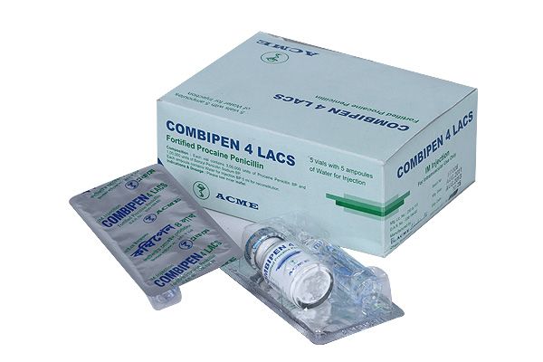 Combipen (4 lac unit vial) Injection-5's pack