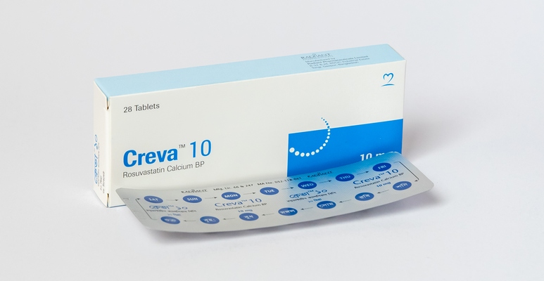 Creva 10 mg Tablet-14's Strip