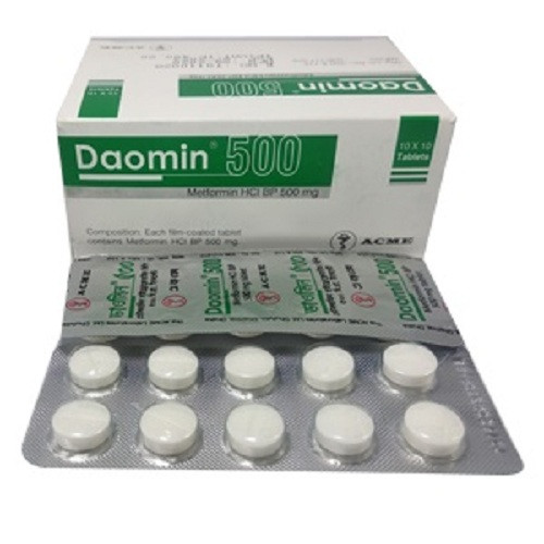 Daomin 500 mg Tablet-10's Strip