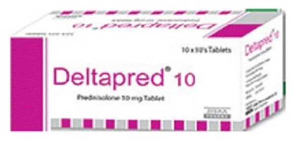Deltapred 10 mg Tablet-10's Strip