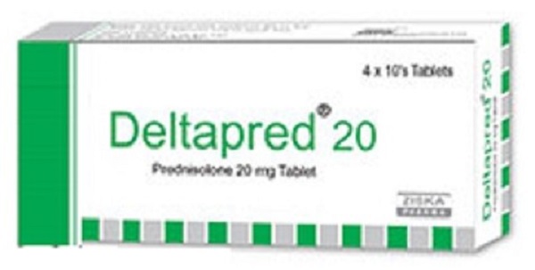 Deltapred 20 mg Tablet-10's Strip