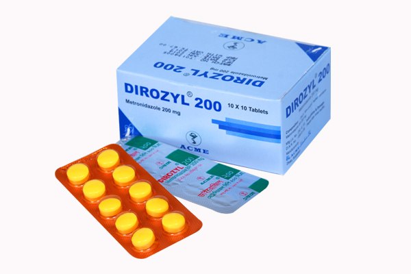 Dirozyl 200 mg Tablet-10's strip