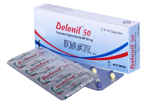 Dolonil 50 mg Capsule-20's pack