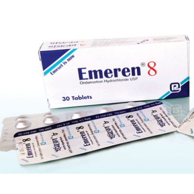 Emeren 8 mg Tablet-10's Strip