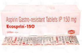 Ecosprin 150 mg Tablet-50's pack