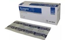 Ecosprin 75 mg Tablet-10's strip