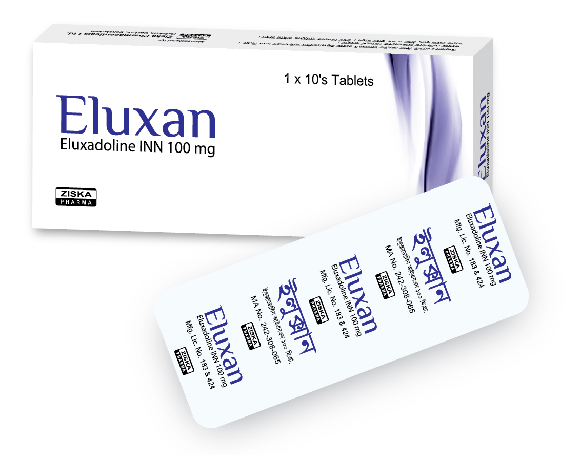 Eluxan 100 mg Tablet 10's Pack