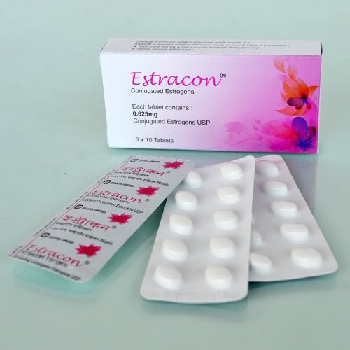 Estracon 0.625 mg Tablet-10's strip